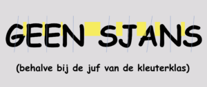 Geen sjans met Comic Sans